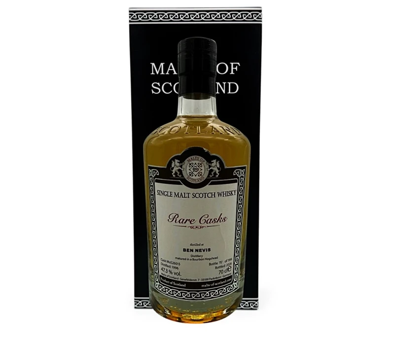 Ben Nevis 1996 Rare Casks Bourbon Hogshead 47,3% Vol Malts of Scotland