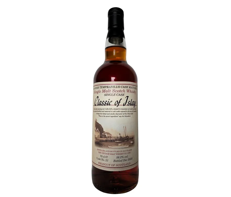 Classic of Islay Tempranillo Red Wine Cask 56,2% Vol Jack Wiebers
