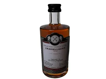 Craigellachie 2013 Refill Sherry Hogshead 61,2% Vol Malts of Scotland Miniatur