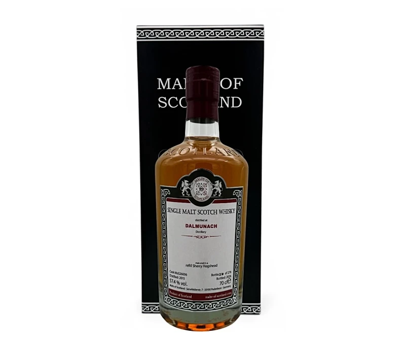 Dalmunach 2015 Refill Sherry Hogshead 57,4% Vol Malts of Scotland