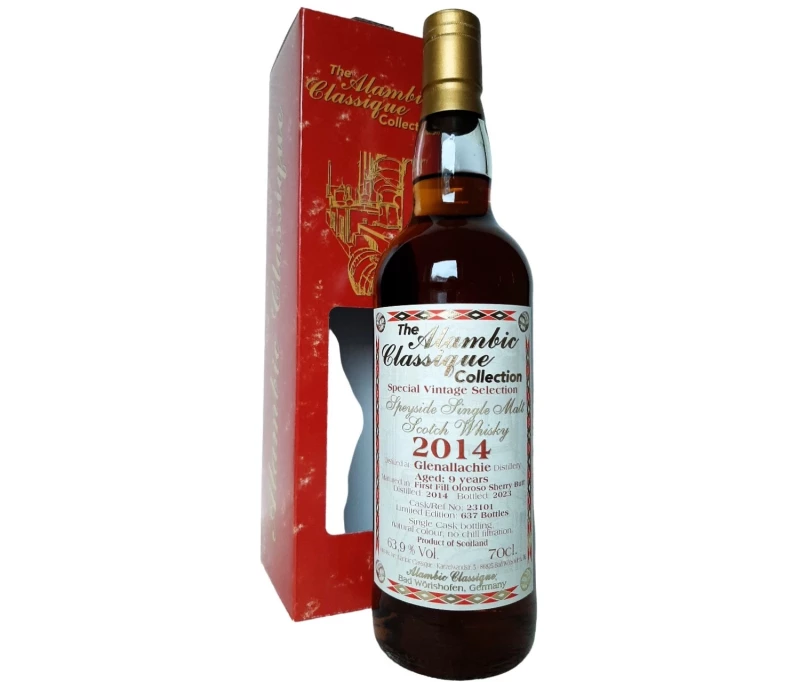 Glenallachie 2014 First Fill Oloroso Sherry Butt 63,9% Vol Special Vintage Selection Alambic Classique
