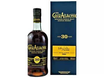Glenallachie 30 Jahre Batch 2 PX & Oloroso Hogsheads & Puncheons, Chinquapin Virgin Oak Cask 50,8% Vol Originalabfüllung
