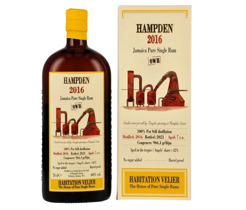 Hampden Rum 2016 OWH 60% Habitation Velier