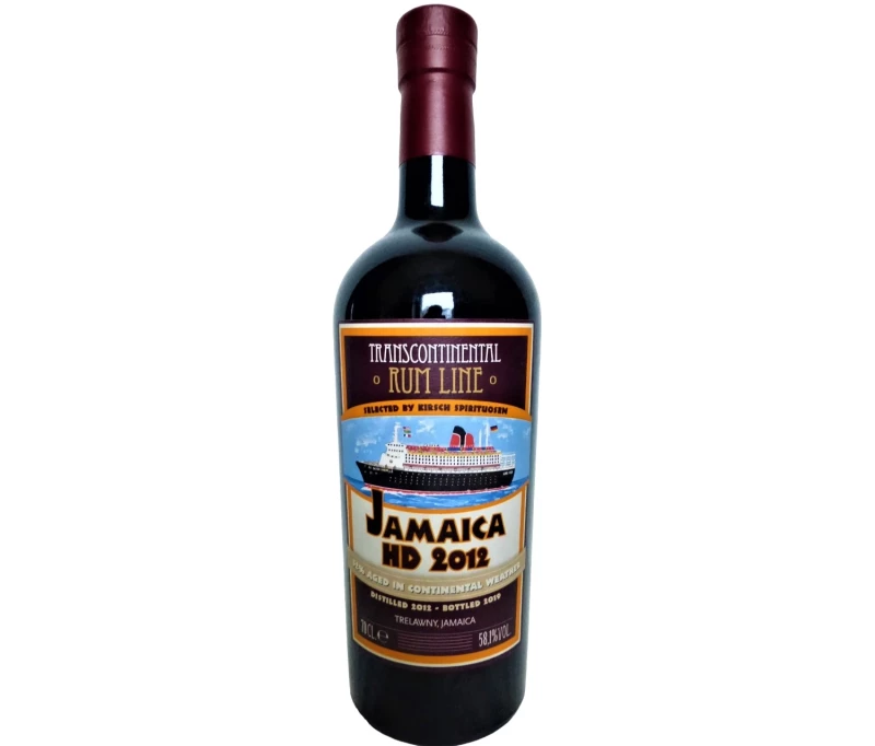 Jamaica Rum HD 2012 Hampden Cognac Cask Finish 58,1% Vol Exclusive for Germany Transcontinental Rum Line