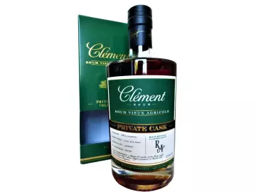 Martinique Single Cask Rum 2015 Clement Rhum Vieux Agricole Private Cask Collection 55,5% Vol Exclusive for RA Rum Artesanal