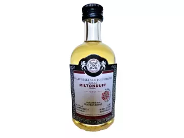 Miltonduff 2011 Bourbon Barrel 56,5% Vol Malts of Scotland Miniatur