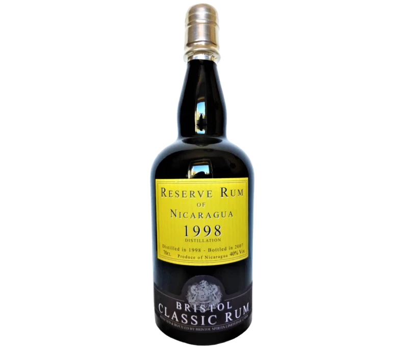 Reserve Rum of Nicaragua 1998 Compania Licorerade Destillerie 40% Vol Bristol Classic Rum