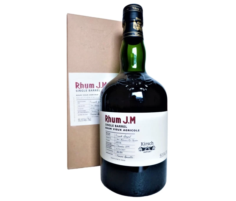 Rhum J.M Single Barrel 2015 Rhum Vieux Agricole 55,1% Vol Exclusive for Gemany