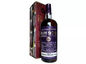 Rum 970 Cask Strength Edition Engenhos Do Norte Destillerie Madeira Brandy Cask 53,9% Vol