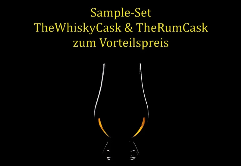 Sample-Set TheWhiskyCask & TheRumCask 6x Single Cask Abfüllungen von TheWhiskyCask & TheRumCask zum Probierpreis