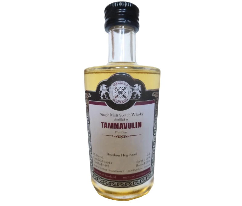 Tamnavulin 1993 Bourbon Hogshead 55,2% Vol Malts of Scotland