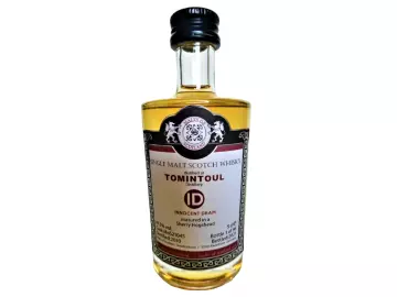 Tomintoul 2010 Innocent Dram Sherry Hogshead 47,5% Vol Malts of Scotland Miniatur