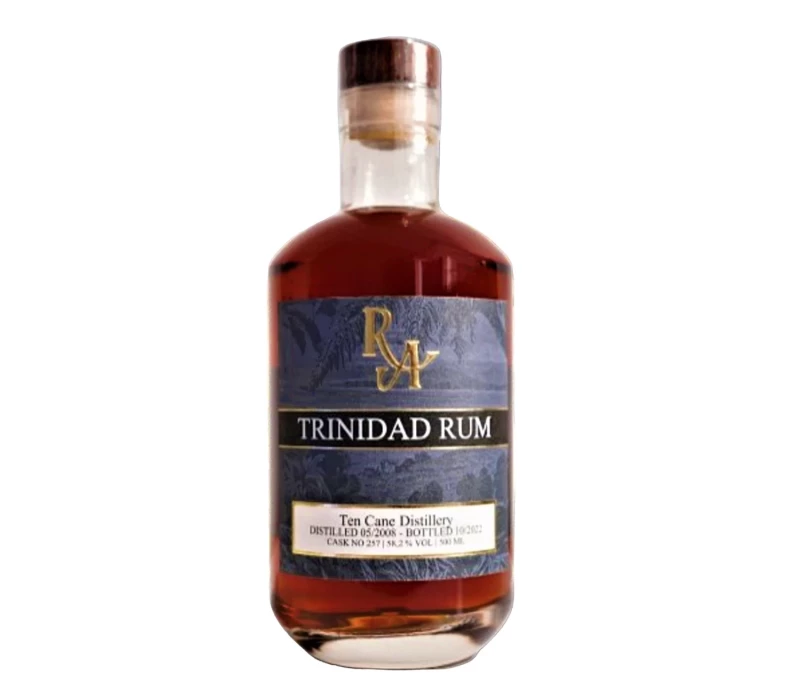 Trinidad Single Cask Rum 2008 Ten Cane Destillerie 14 Jahre 58,2% Vol RA Rum Artesanal